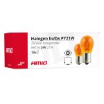 Halogénové žiarovký PY21W BA15s 24V 21W AMBER 10ks – Obrázok 3