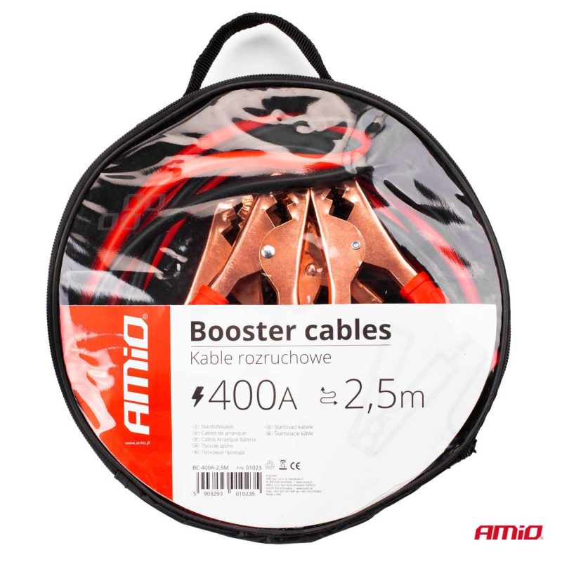 Štartovacie káble 400A - 2,5m AMiO-01023 – Obrázok 10