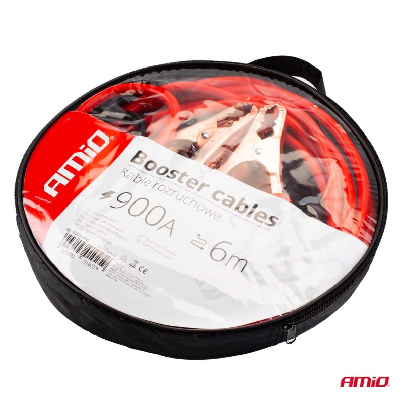 Štartovacie káble 900A - 6m AMiO-01025 – Obrázok 8