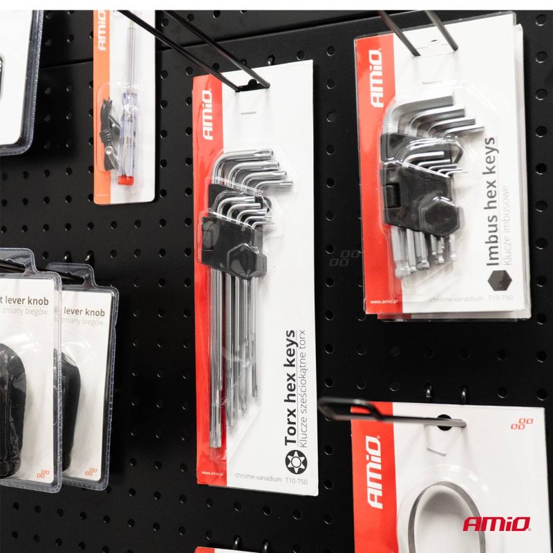 Kľúče TORX dlhé 230mm 9 ks TKL – Obrázok 6
