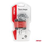 Torx kľúče CRV 9ks AMIO-01040 – Obrázok 5