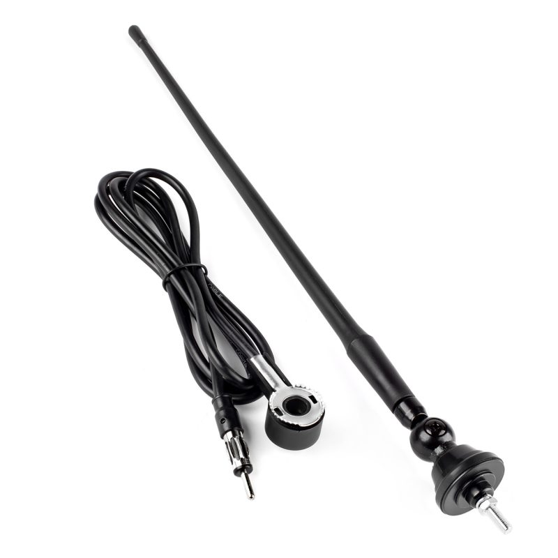 Autoanténa 34cm 5mm adaptér ANT02 AMIO-01049 – Obrázok 2