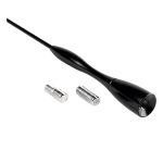 Prút autoantény 16 cm 5/6mm adaptér ANTM04 AMIO-01052 – Obrázok 3