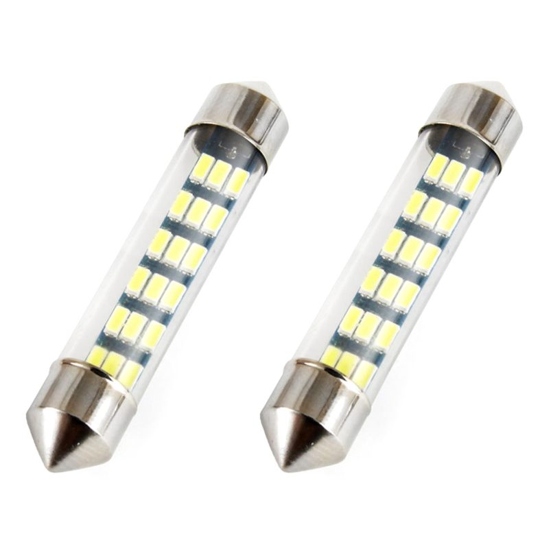 LED žiarovky STANDARD 3014 18SMD Festoon C5W C10W C3W 41mm White 12V – Obrázok 2