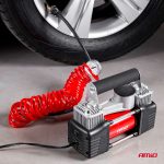 Kompresor do auta kovový dvojpiestový 12V HQ, Acomp-04 AMiO-01136 – Obrázok 9