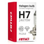 Halogénová žiarovka H7 24V 70W UV filter (E8) – Obrázok 5