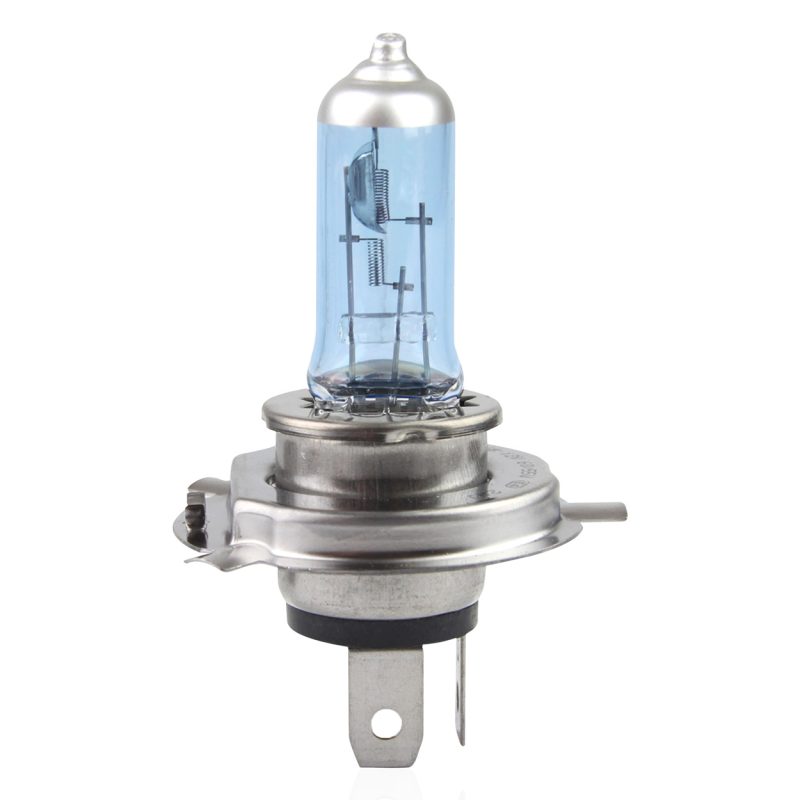 Halogénová žiarovka H4 12V 60/55W UV filter (E8) Super White – Obrázok 2