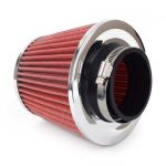 Športový vzduchový filter + 3 adaptéry AF-Chrome – Obrázok 2