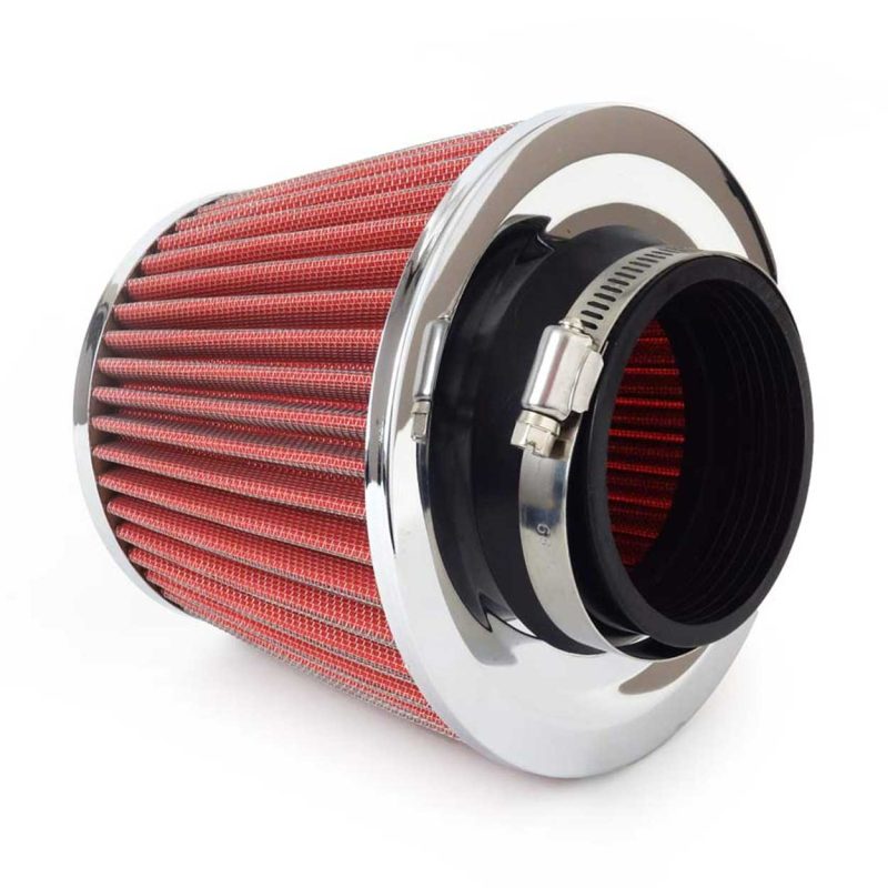 Športový vzduchový filter + 3 adaptéry AF-Chrome – Obrázok 2