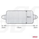 Clona univerzálna strieborná ZIMA/LETO - 175x90cm AMiO-01390 – Obrázok 7