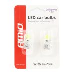 LED žiarovky STANDARD White T10e COB 12V – Obrázok 5