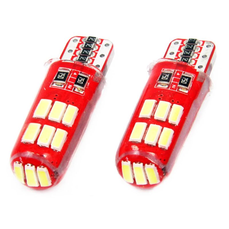 LED žiarovky CANBUS 15SMD 4014 T10e (W5W) SILCA White 12V – Obrázok 4