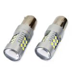 LED žiarovky CANBUS 3030 24SMD 1156 BA15S P21W White 12V/24V – Obrázok 2
