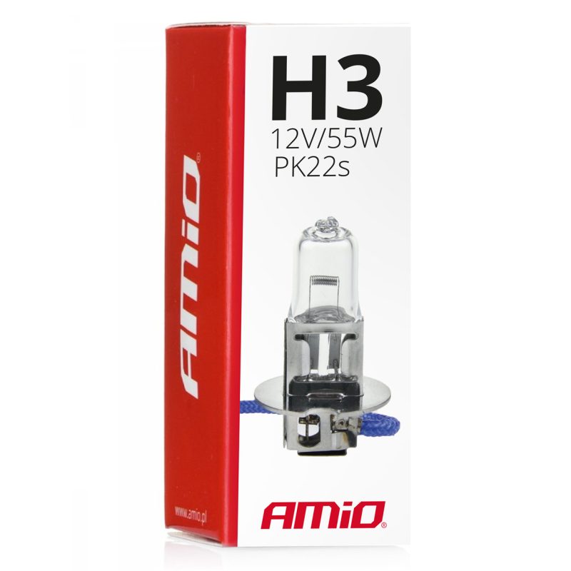 Halogénová žiarovka H3 12V 55W – Obrázok 3