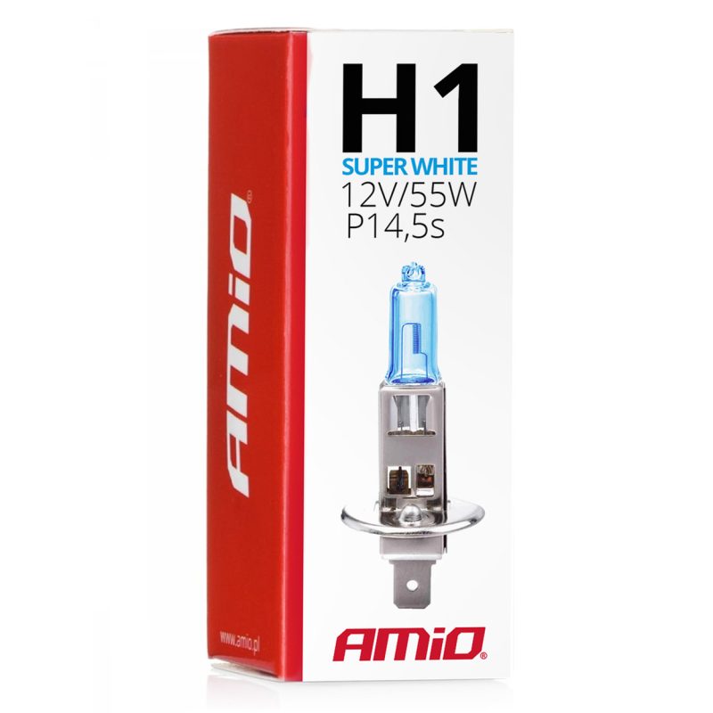 Halogénová žiarovka H1 12V 55W Super White – Obrázok 3