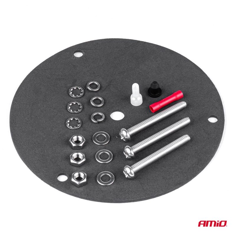 LED maják R10 12V 24V W14M AMIO-01503 – Obrázok 5