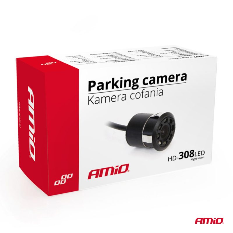 Cúvacia kamera HD-308-LED "Nočné videnie" 18 mm – Obrázok 4