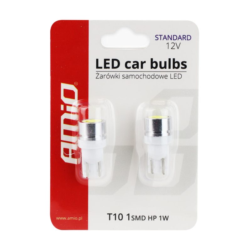 LED žiarovky STANDARD T10 W5W 1xSMD HP 1W 12V – Obrázok 5