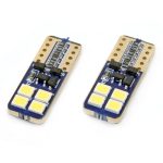 LED žiarovky CANBUS 8SMD 2835 T10e (W5W) White 12V/24V – Obrázok 4