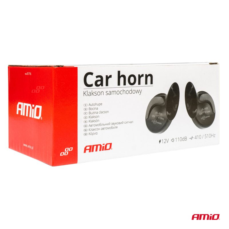 Klaksón 12V 2ks CHR-02 AMiO-01716 – Obrázok 4