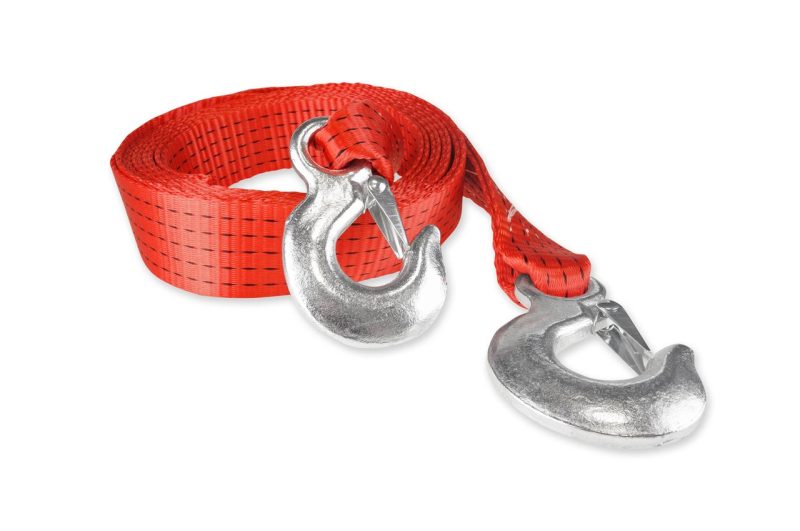 Ťažný popruh 5m 50mm 7,5t zakončenie Hák+Hák – Obrázok 2