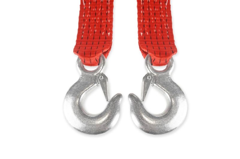 Ťažný popruh 5m 50mm 7,5t zakončenie Hák+Hák – Obrázok 3