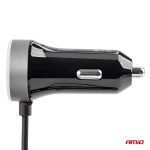 Nabíjačka do auta 12/24V Micro + 2x USB 2.4A PCH PRO-01 – Obrázok 5