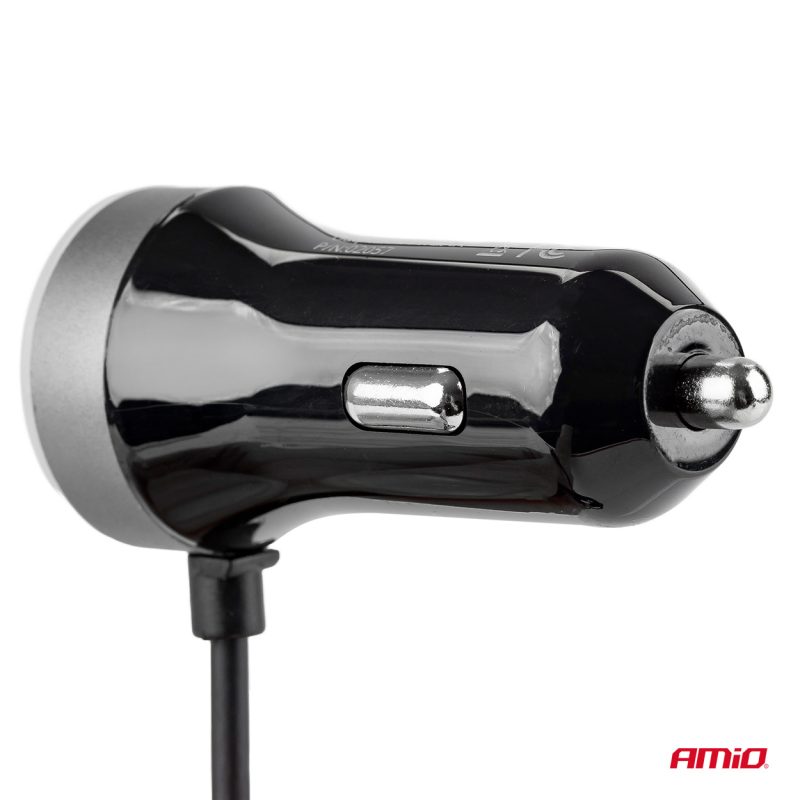 Nabíjačka do auta 12/24V Micro + 2x USB 2.4A PCH PRO-01 – Obrázok 6