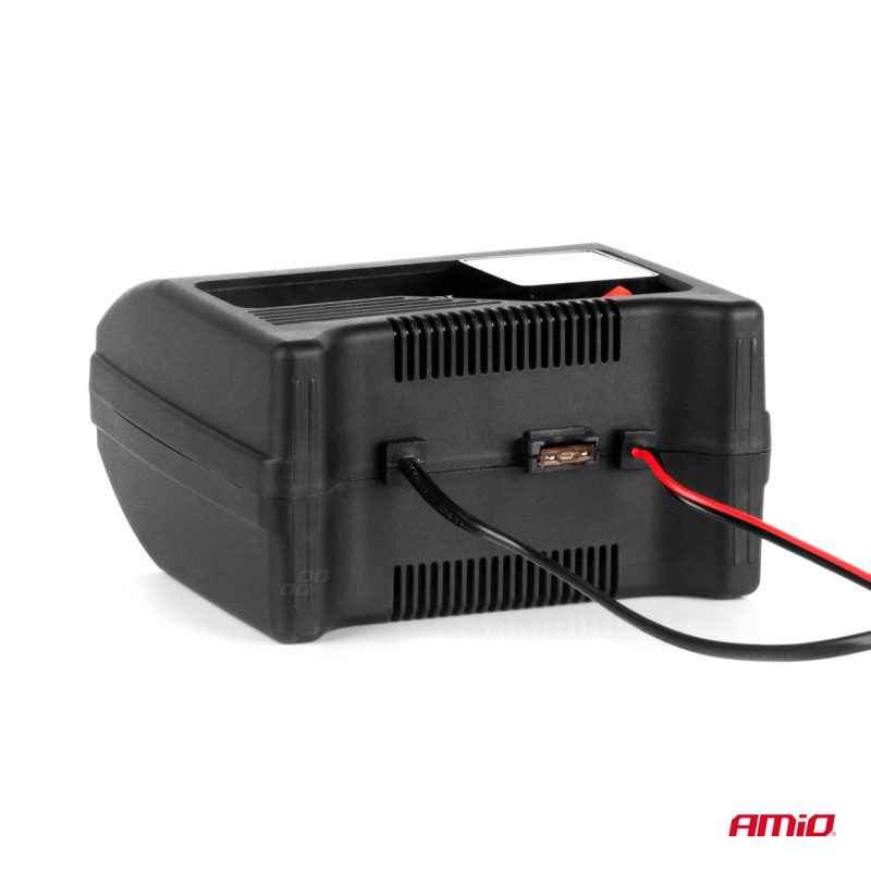 Nabíjačka auto/moto batérií 6A, 12V AMiO SBC-6A – Obrázok 3