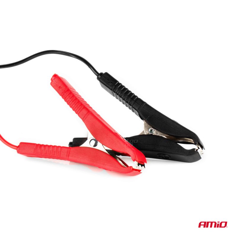 Nabíjačka auto/moto batérií 8A, 12V AMiO SBC-8A – Obrázok 5