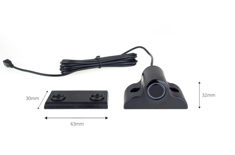 Parkovací asistent TFT02 4,3" s kamerou HD-402-LED 4-senzorové čierne Truck – Obrázok 3