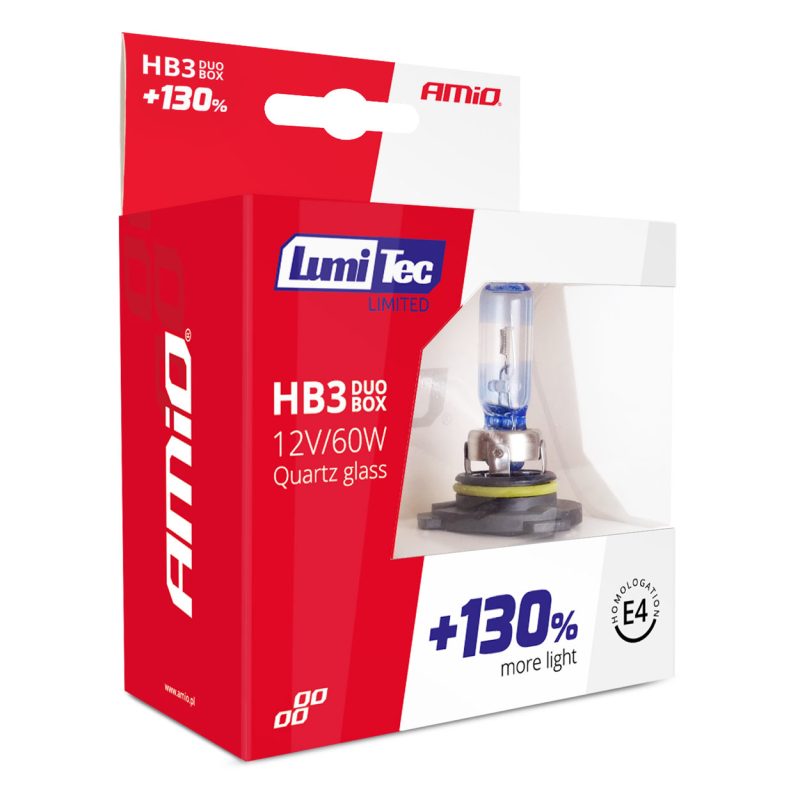 Halogénový DUO blister (2ks ) HB3 12V 60W sada LumiTec LIMITED +130% – Obrázok 7