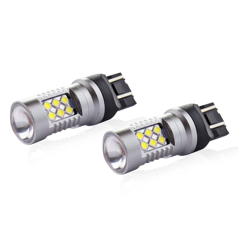 LED žiarovky CANBUS 3030 24SMD T20 7443 W21/5W White 12V/24V – Obrázok 2