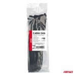 Sťahovacie pásky čierne 4,8x300mm - 100 ks – Obrázok 6