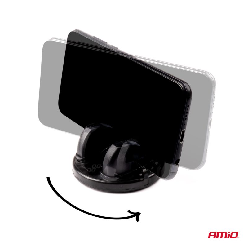 Držiak na mobil otočný 360° HOLD-15 AMiO-02186 – Obrázok 4