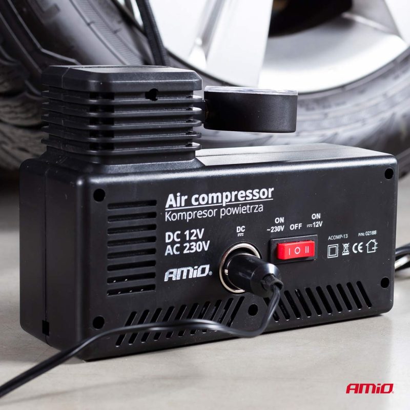 Kompresor do auta 12V/230V, Acomp-13 – Obrázok 5