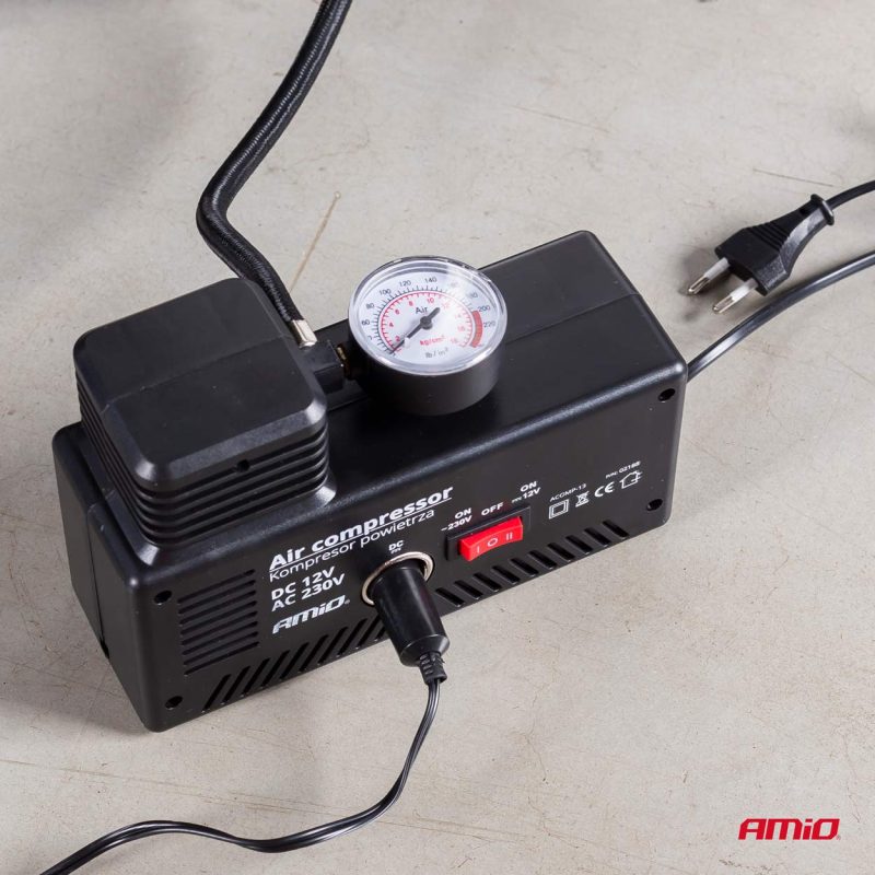 Kompresor do auta 12V/230V, Acomp-13 – Obrázok 6