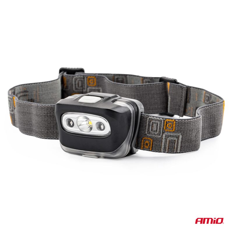 Čelovka LED 3W 1200mA dobíjacia 180Flux IPX4 – Obrázok 2