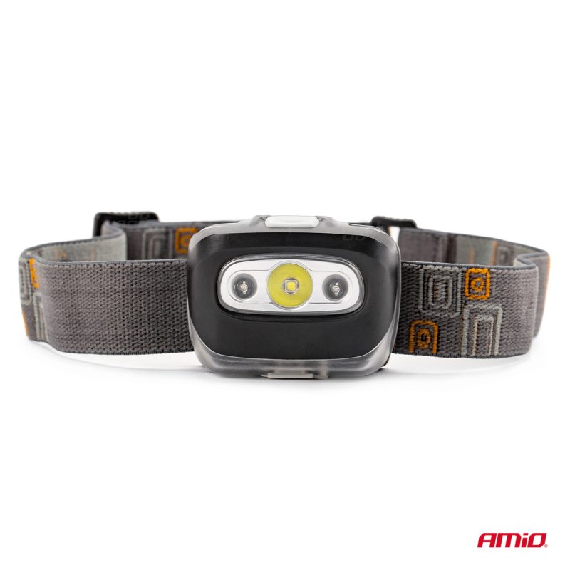 Čelovka LED 3W 1200mA dobíjacia 180Flux IPX4 – Obrázok 3