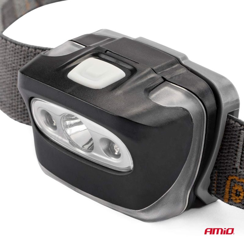 Čelovka LED 3W 1200mA dobíjacia 180Flux IPX4 – Obrázok 4