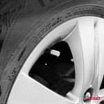 Hliníkové krytky na ventil strieborné 4 ks – Obrázok 2
