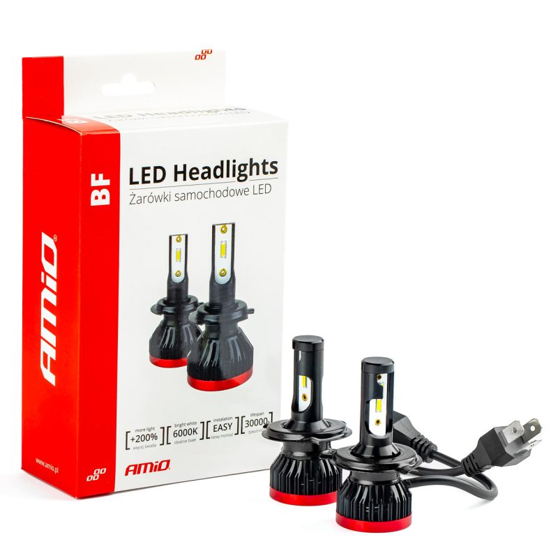 LED žiarovky hlavného svietenia H4/H19 BF séria AMiO – Obrázok 11