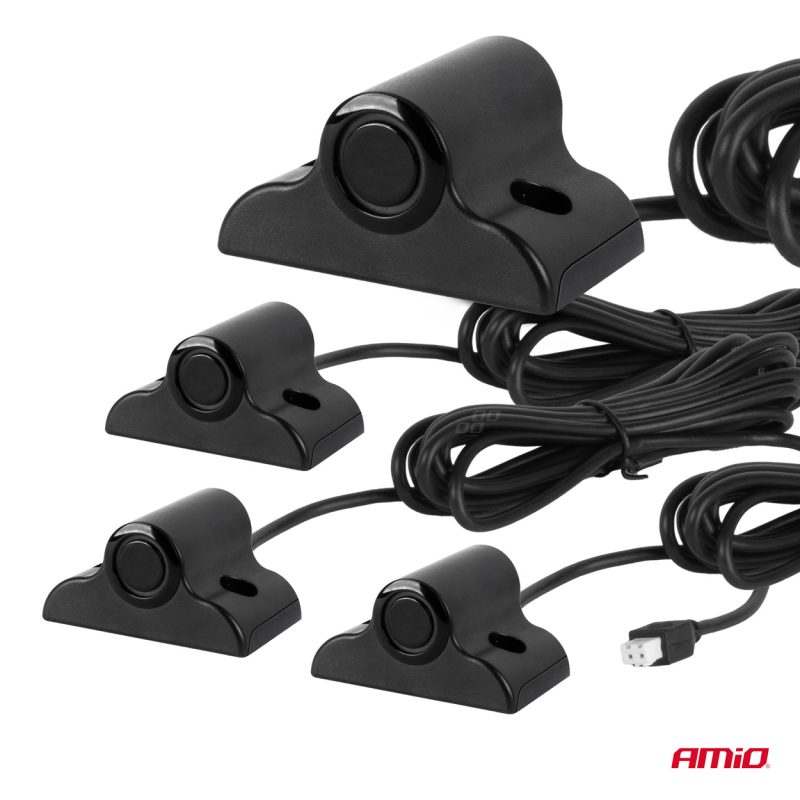 Parkovací asistent MAX LED 4-senzorové čierne 19mm TRUCK – Obrázok 4