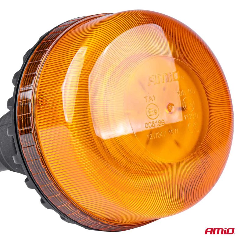 Výstražný maják W03P tyčový Flexi R65 R10 36LED 12 / 24V IP56 – Obrázok 2