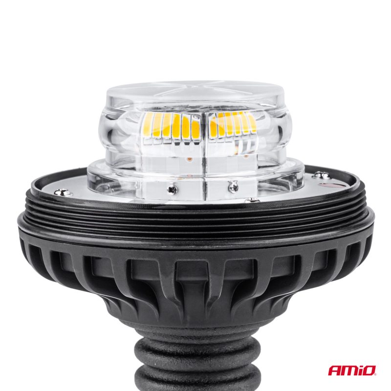 Výstražný maják W03P tyčový Flexi R65 R10 36LED 12 / 24V IP56 – Obrázok 3