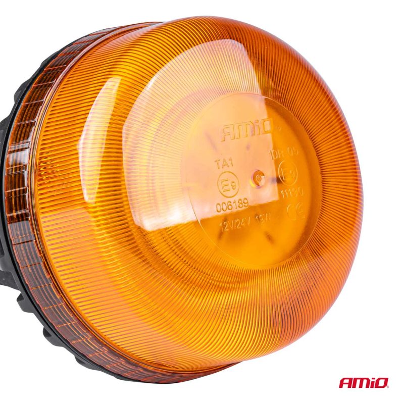 Výstražný maják W03SB na jednu skrutku R65 R10 36LED 12/24 V IP56 – Obrázok 2