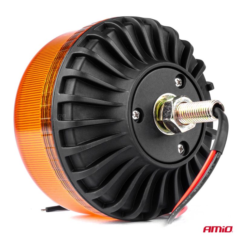 Výstražný maják W03SB na jednu skrutku R65 R10 36LED 12/24 V IP56 – Obrázok 4