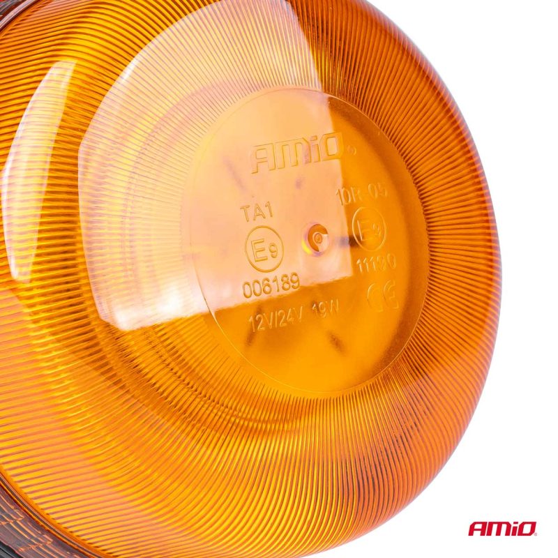 Výstražný maják W03M magnetický R65 R10 36LED 12 / 24V IP56 – Obrázok 2