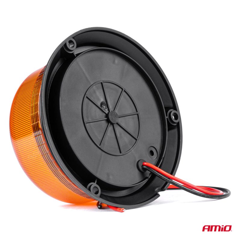 Výstražný maják pevný W03B na 3 skrutky R65 R10 36LED 12 / 24V IP56 – Obrázok 3