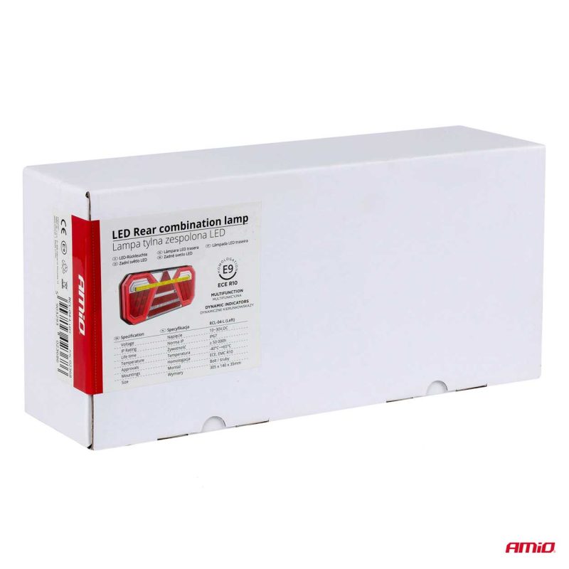 Svetlo zadné združené LED dynamické ĽAVÉ RCL-04-L – Obrázok 14